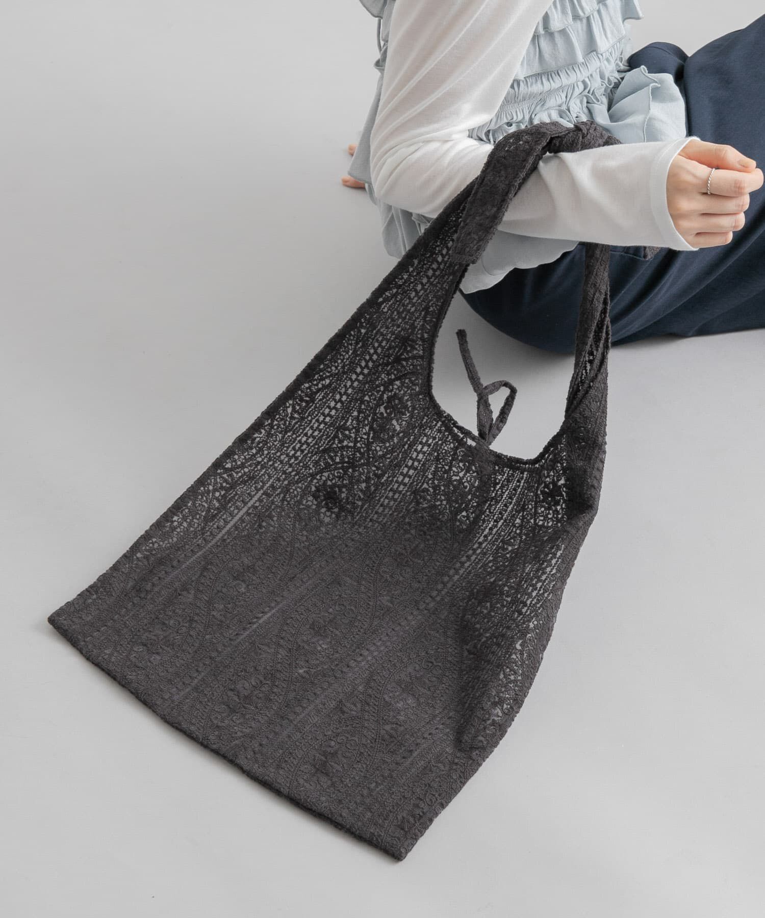  「シアーエンブロイダリーBAG」|ショルダー・メッセンジャー|