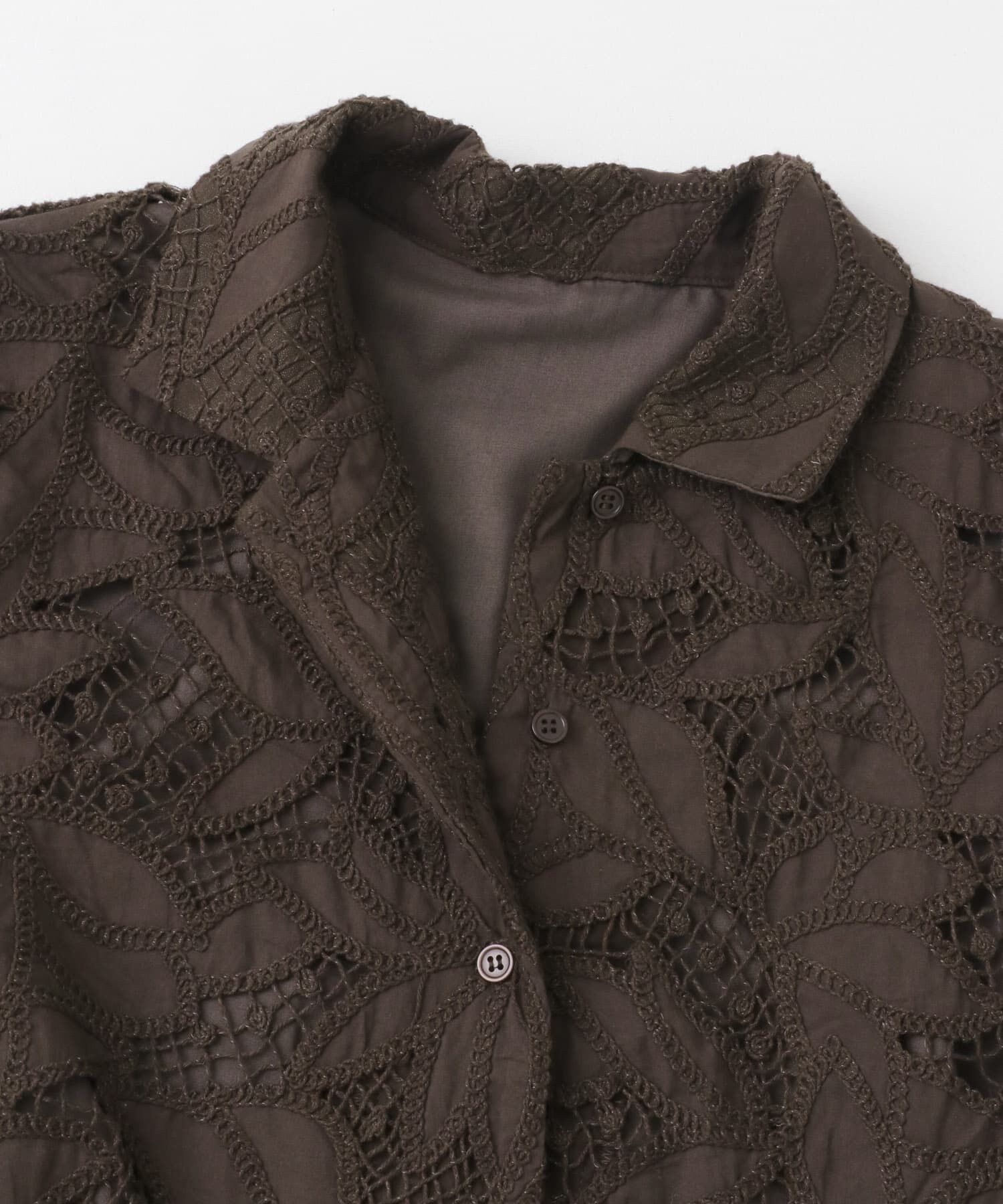  「ケミカルレースBIGシャツ」|シャツ・ブラウス|