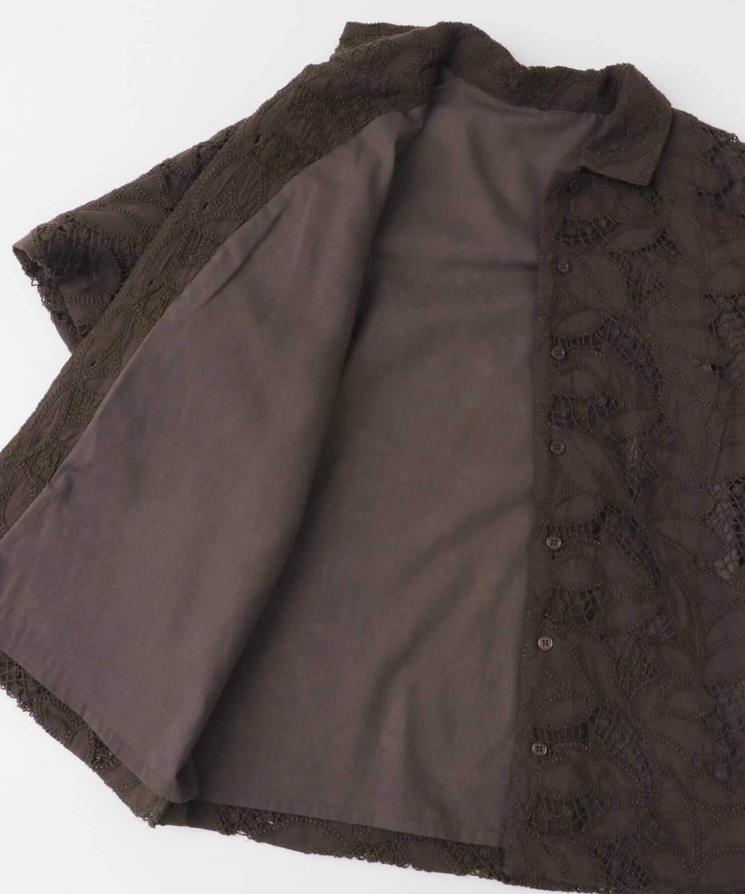  「ケミカルレースBIGシャツ」|シャツ・ブラウス|