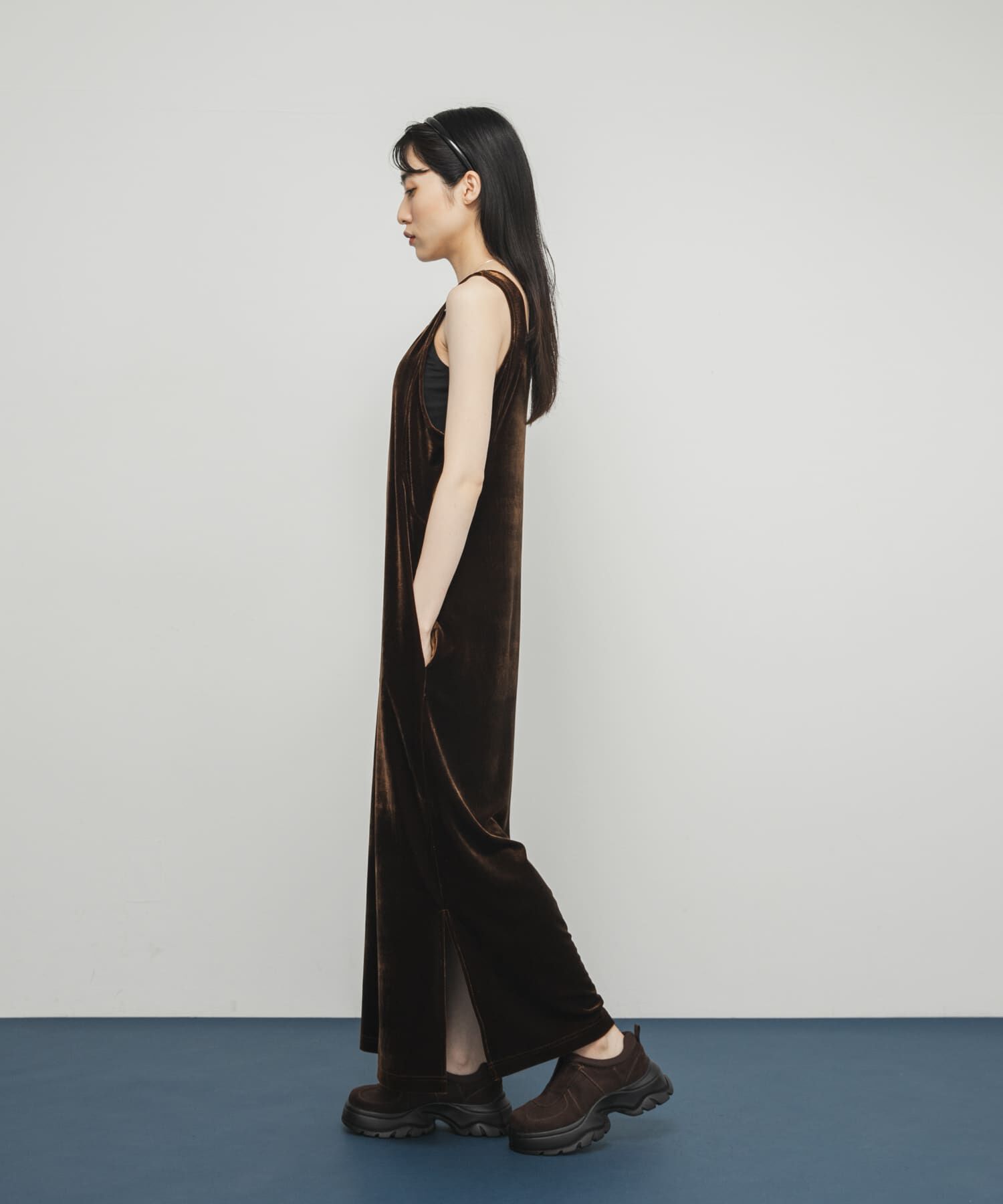  「ステッチデザインスリッポン」|スニーカー|