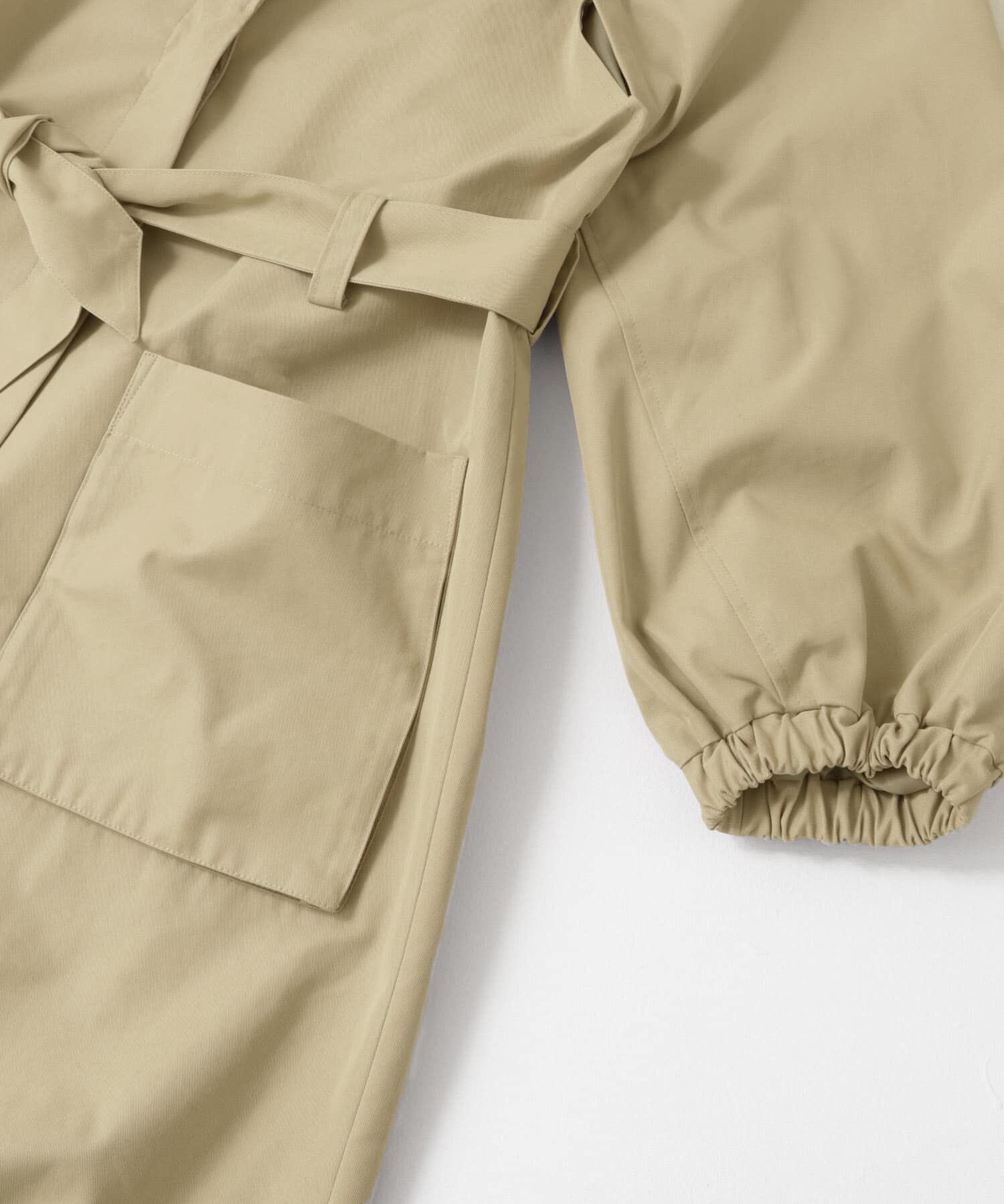  「立体スリーブデザインコート」|トレンチコート|