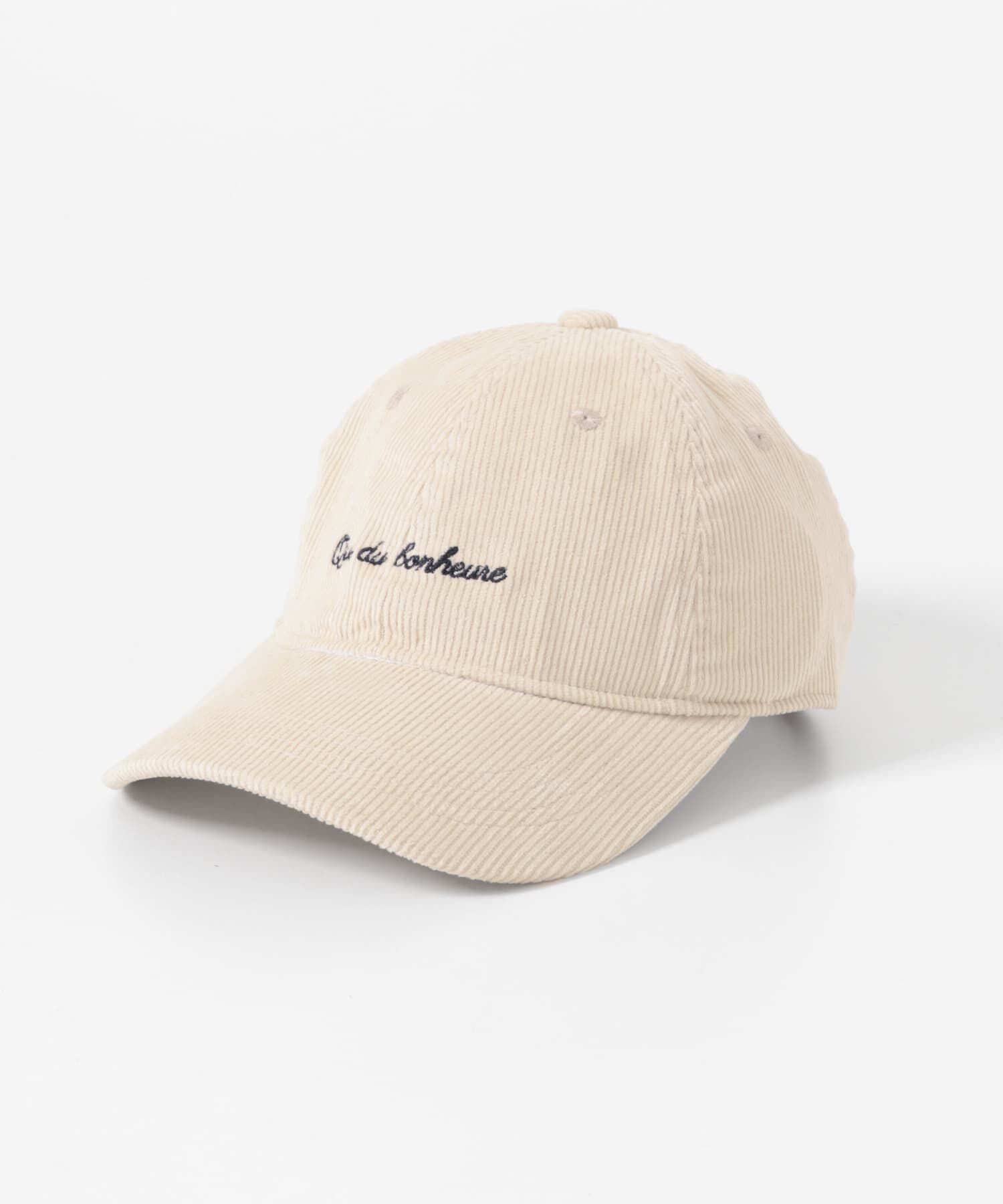  「エンブロイダリーコーデュロイCAP」|キャップ・キャスケット|