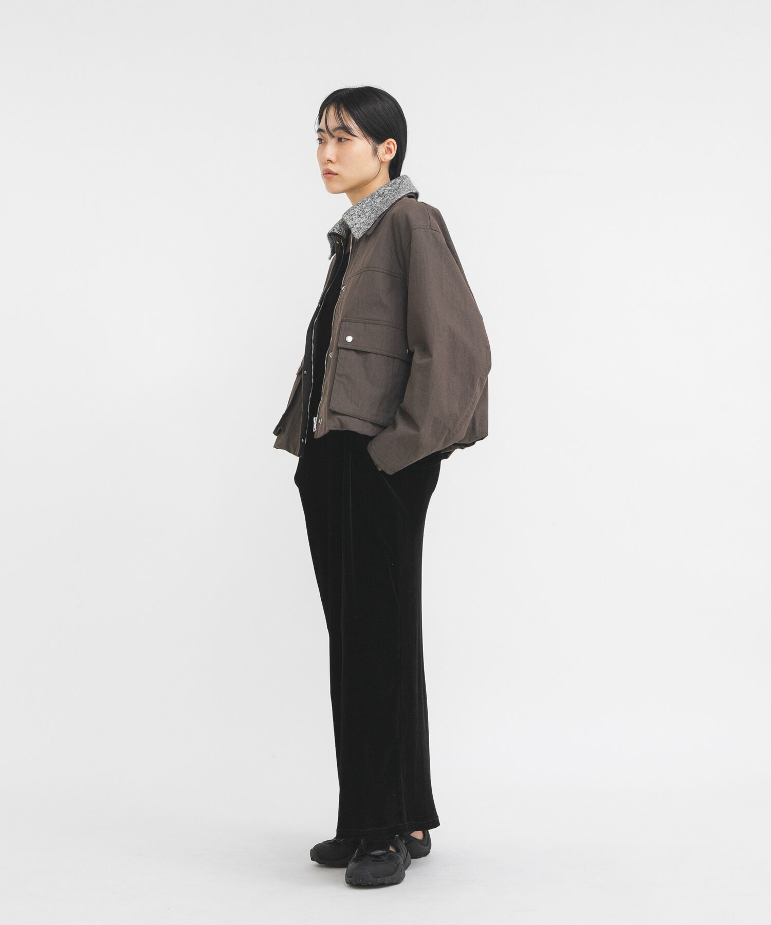  「2WAYカラーバルーンブルゾン」|ブルゾン・スタジャン|