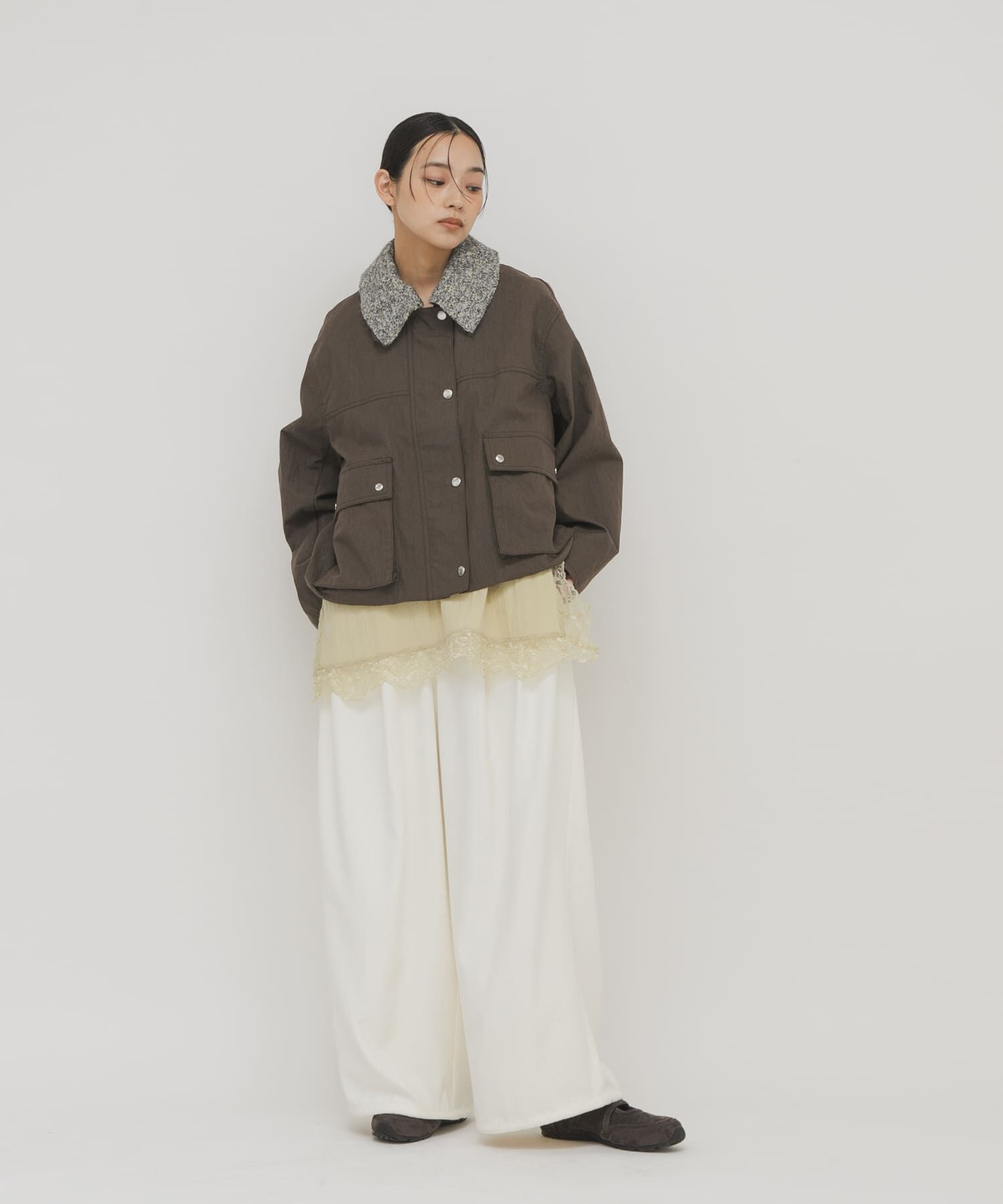  「2WAYカラーバルーンブルゾン」|ブルゾン・スタジャン|