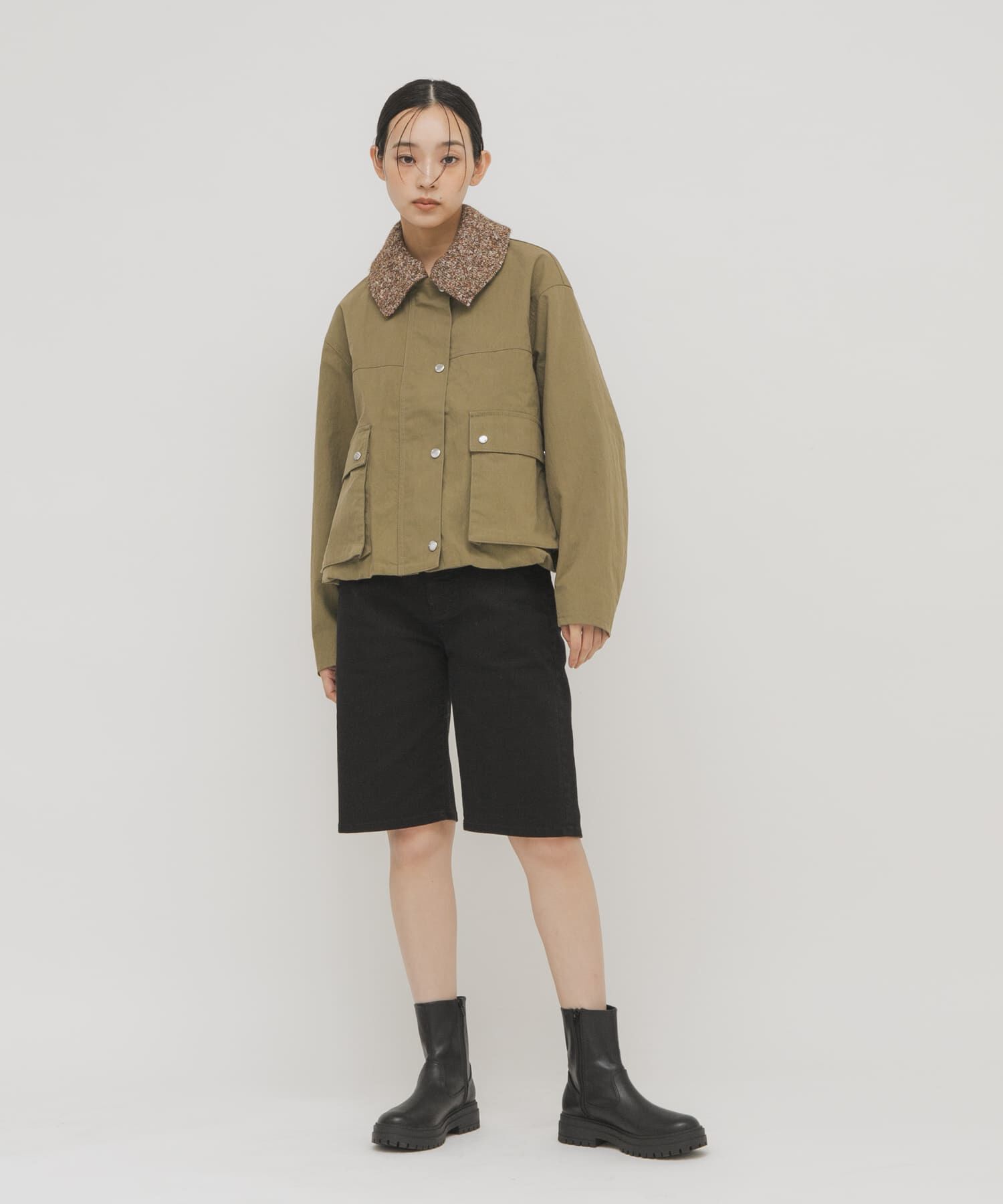  「2WAYカラーバルーンブルゾン」|ブルゾン・スタジャン|