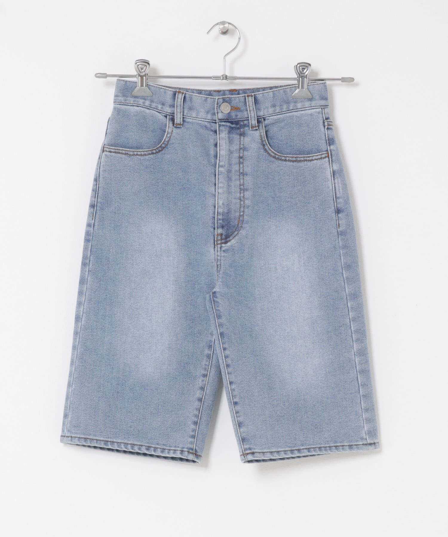  「『2サイズ展開』スリムハーフデニム」|その他|