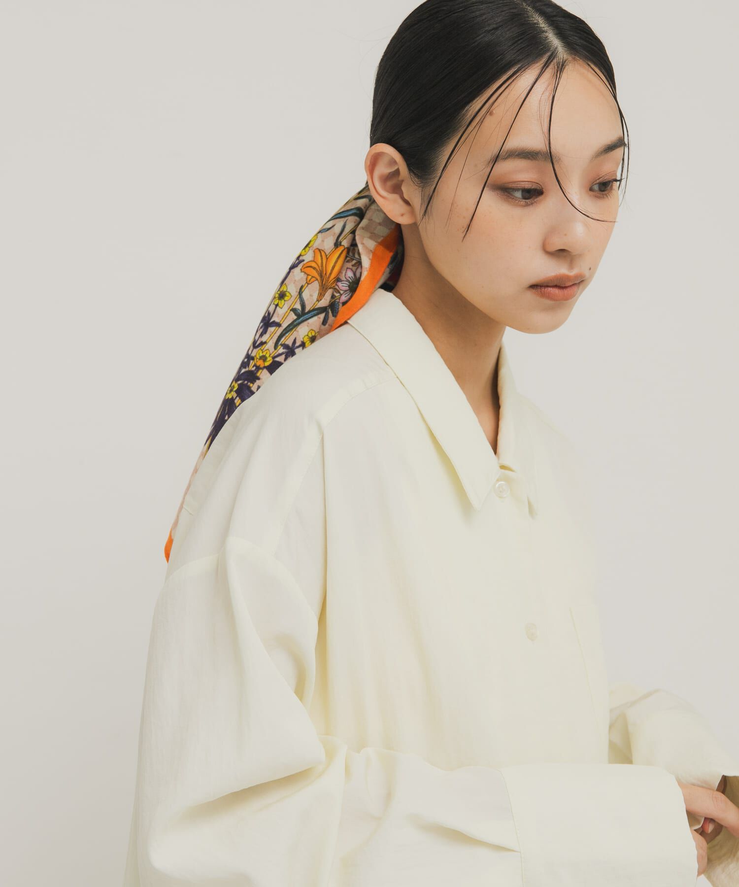  「ヴィンテージフラワースカーフ」|バンダナ・スカーフ|