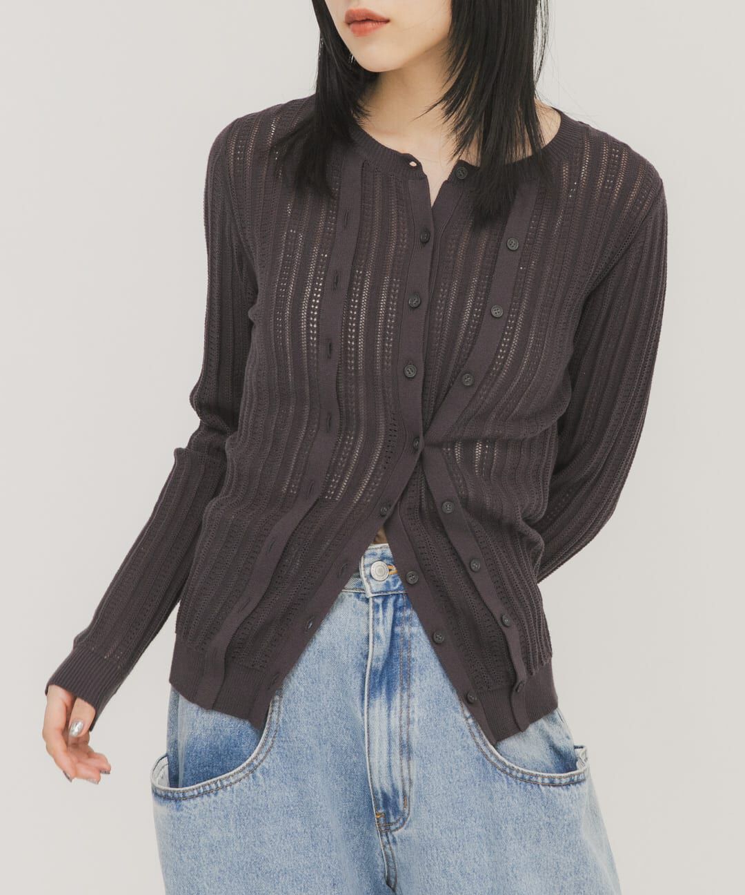  「ダブルフロントニット」|ニット・セーター|