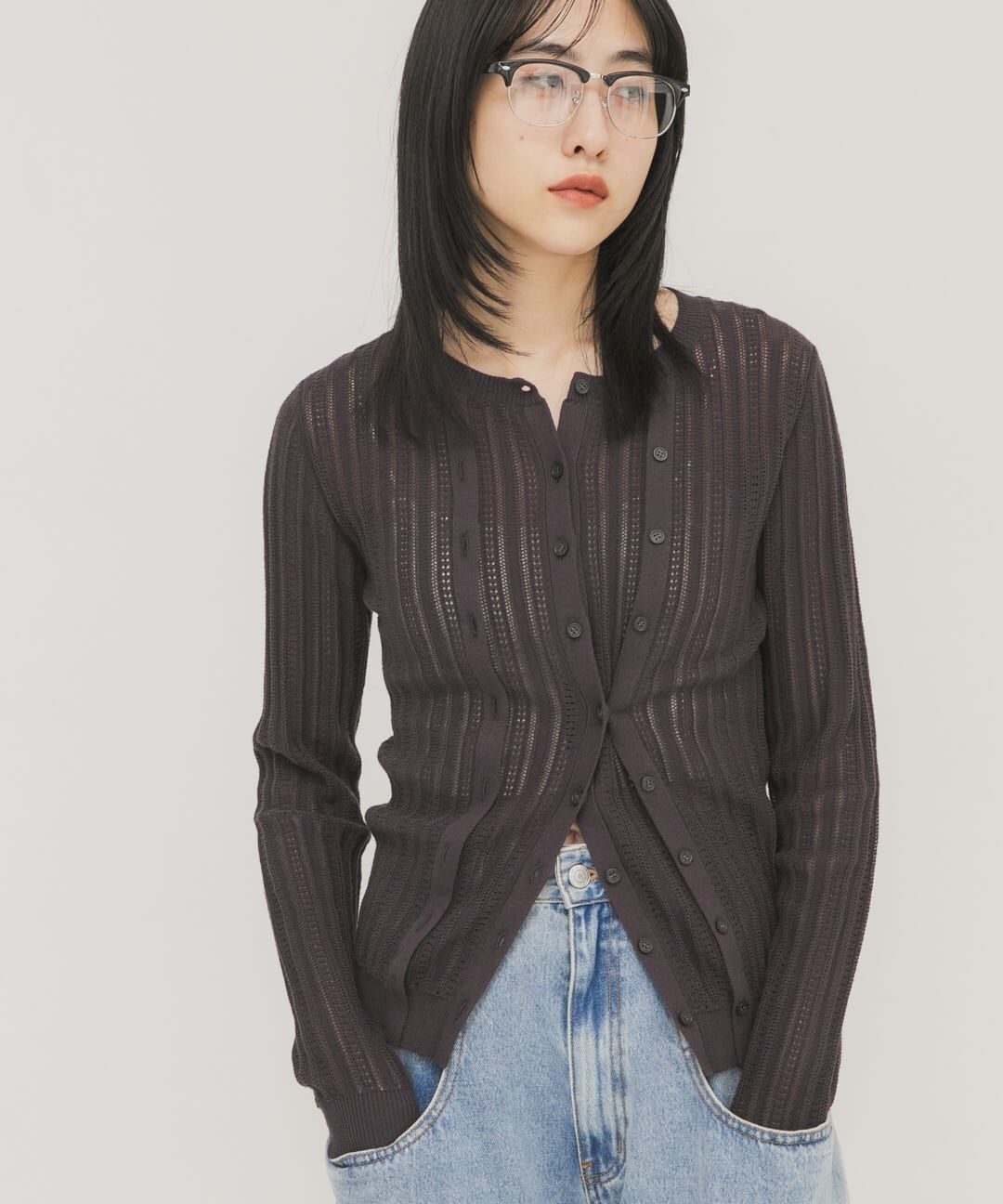  「ダブルフロントニット」|ニット・セーター|