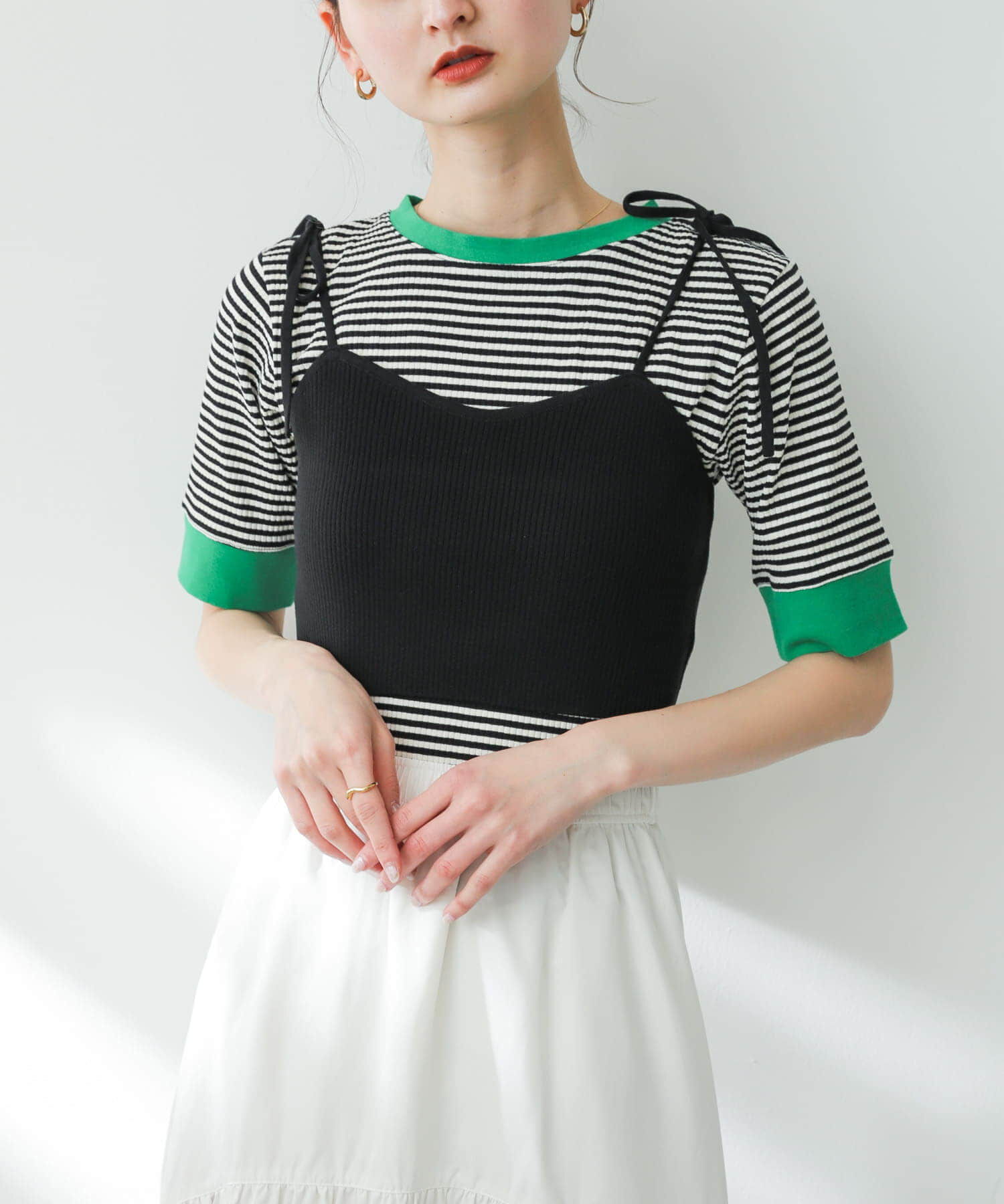 SENSE OF PLACE by URBAN RESEARCH「リブニットビスチェ」|その他|