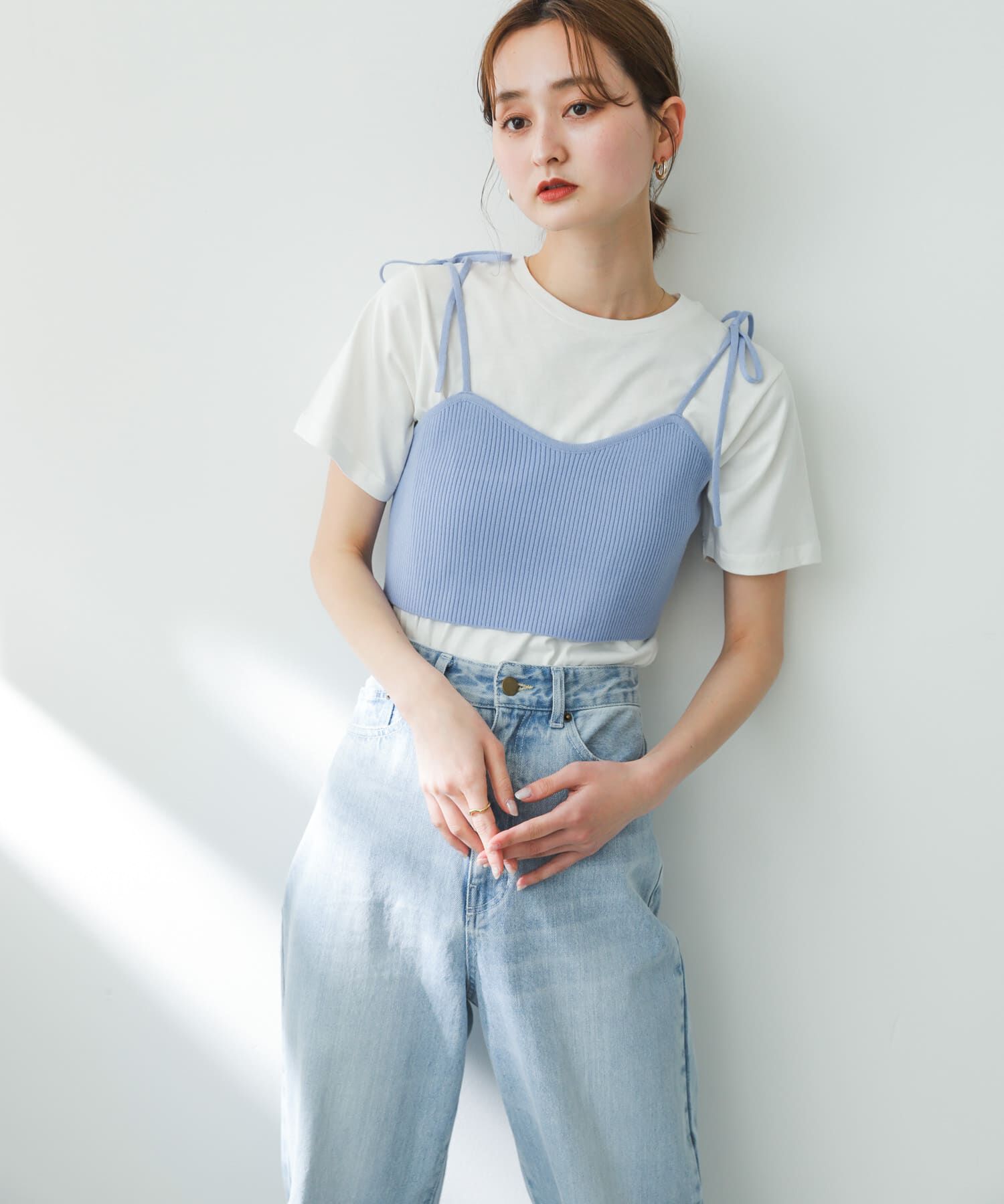 SENSE OF PLACE by URBAN RESEARCH「リブニットビスチェ」|その他|