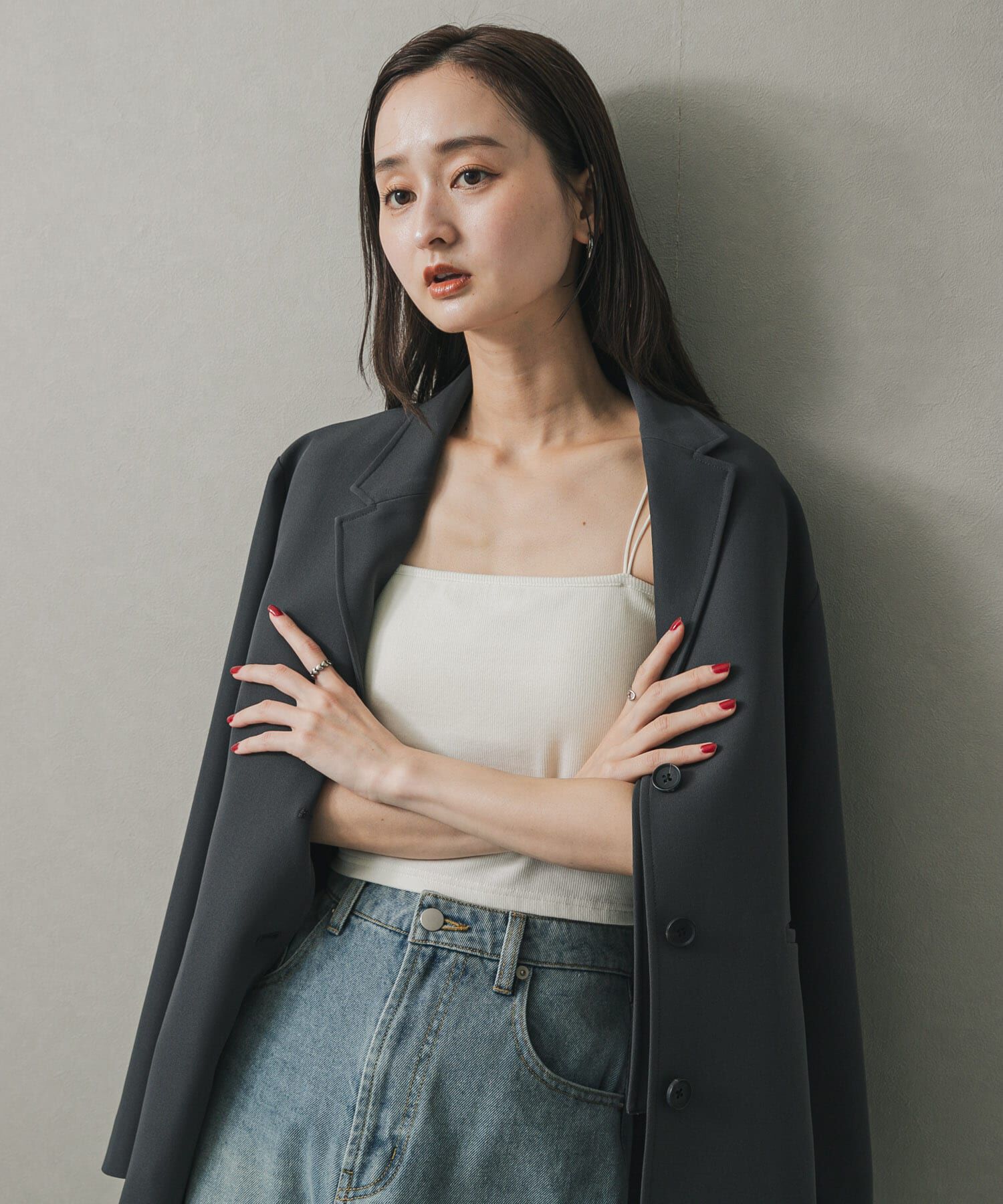 SENSE OF PLACE by URBAN RESEARCH「クロップドカップツキキャミソール」|キャミソール|