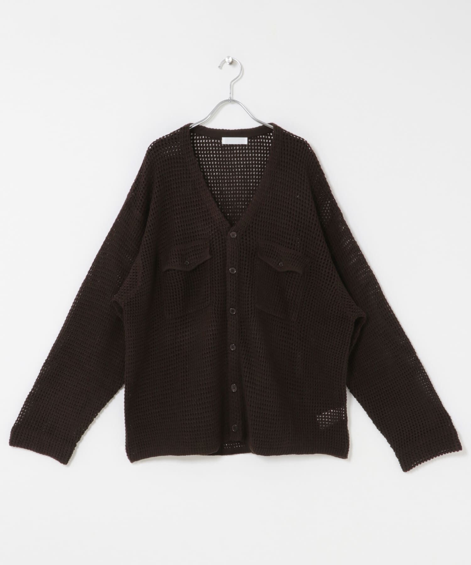 SENSE OF PLACE by URBAN RESEARCH「WポケットVネックニットカーディガン」|カーディガン|