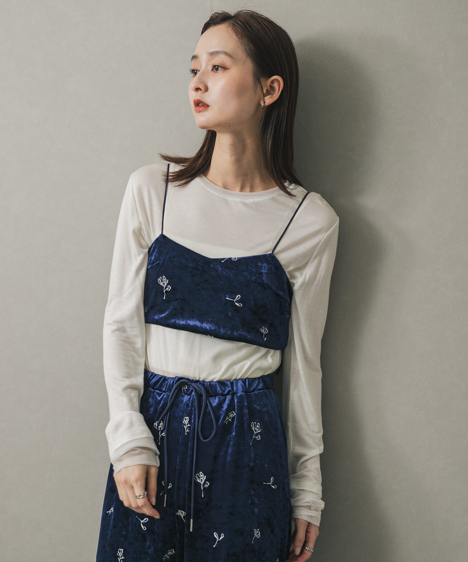 SENSE OF PLACE by URBAN RESEARCH「ベロアシシュウブラビスチェ」|その他|