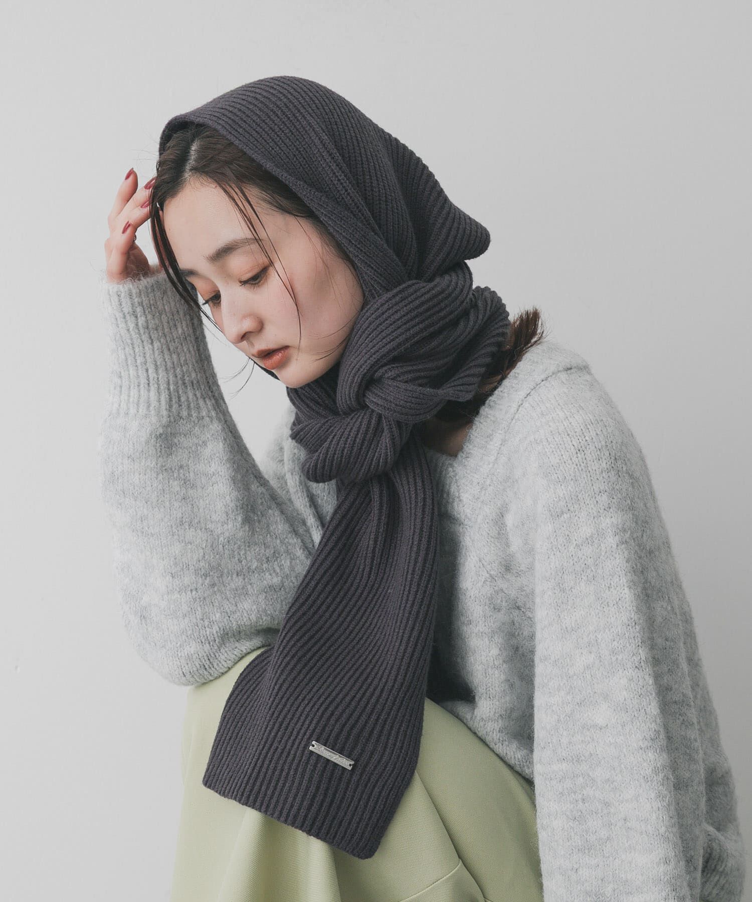 SENSE OF PLACE by URBAN RESEARCH「モチモチニットストール」|マフラー|