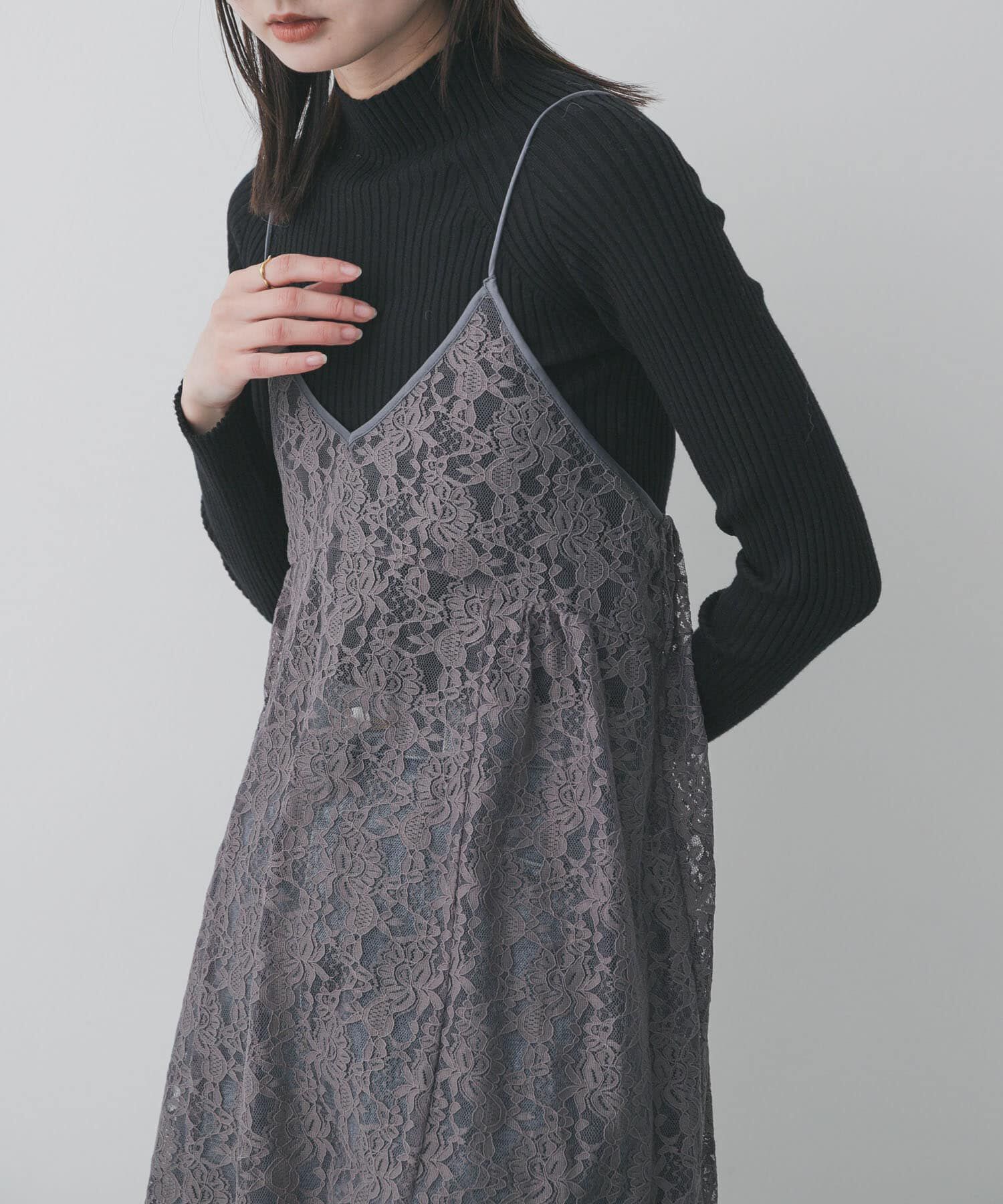 SENSE OF PLACE by URBAN RESEARCH「レースキャミチュニック」|キャミソール|