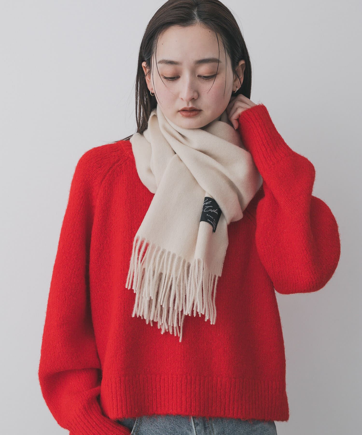 SENSE OF PLACE by URBAN RESEARCH「カシミヤミックスウールストール」|マフラー|