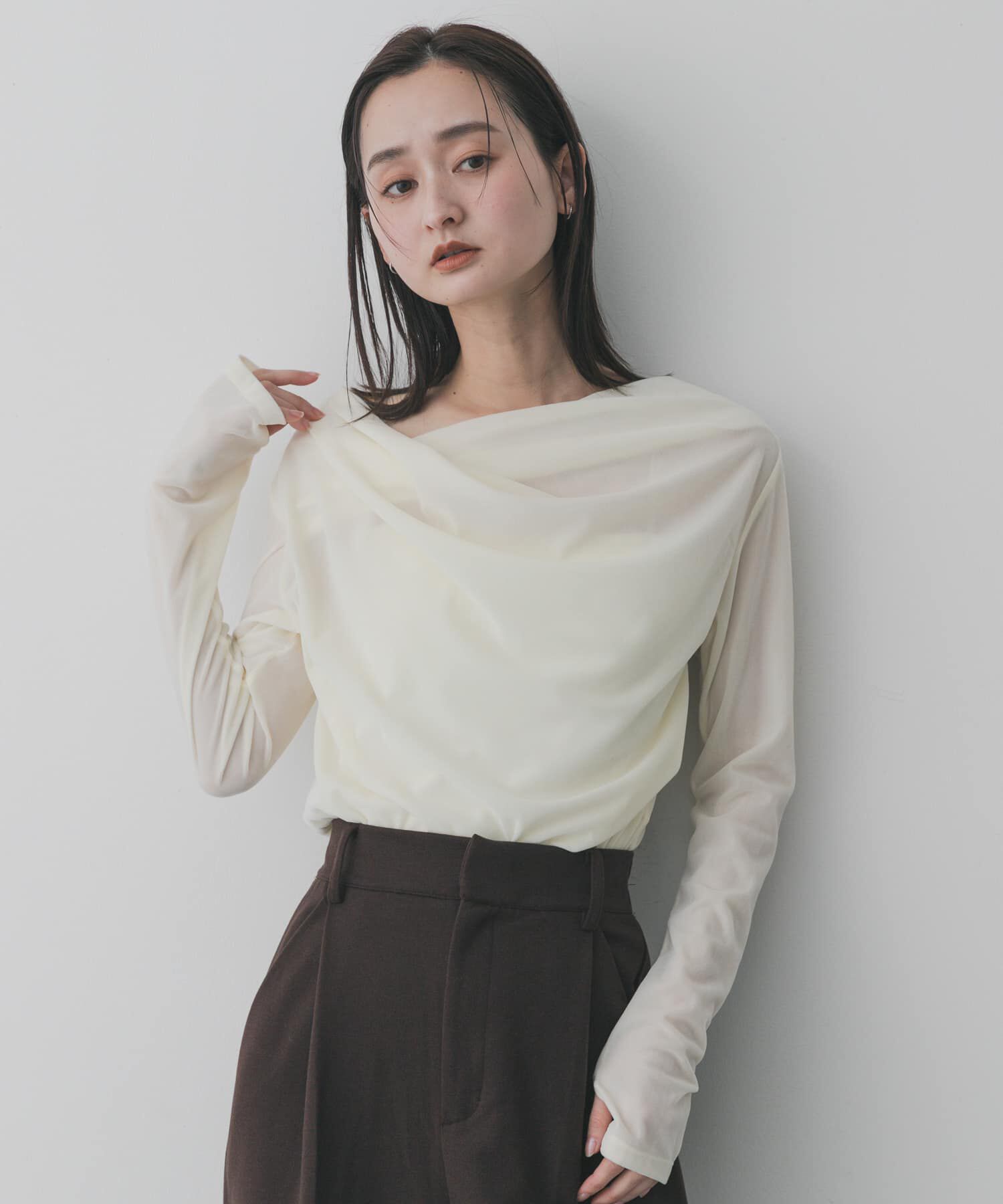 SENSE OF PLACE by URBAN RESEARCH「ベロアドレープトップ」|その他|