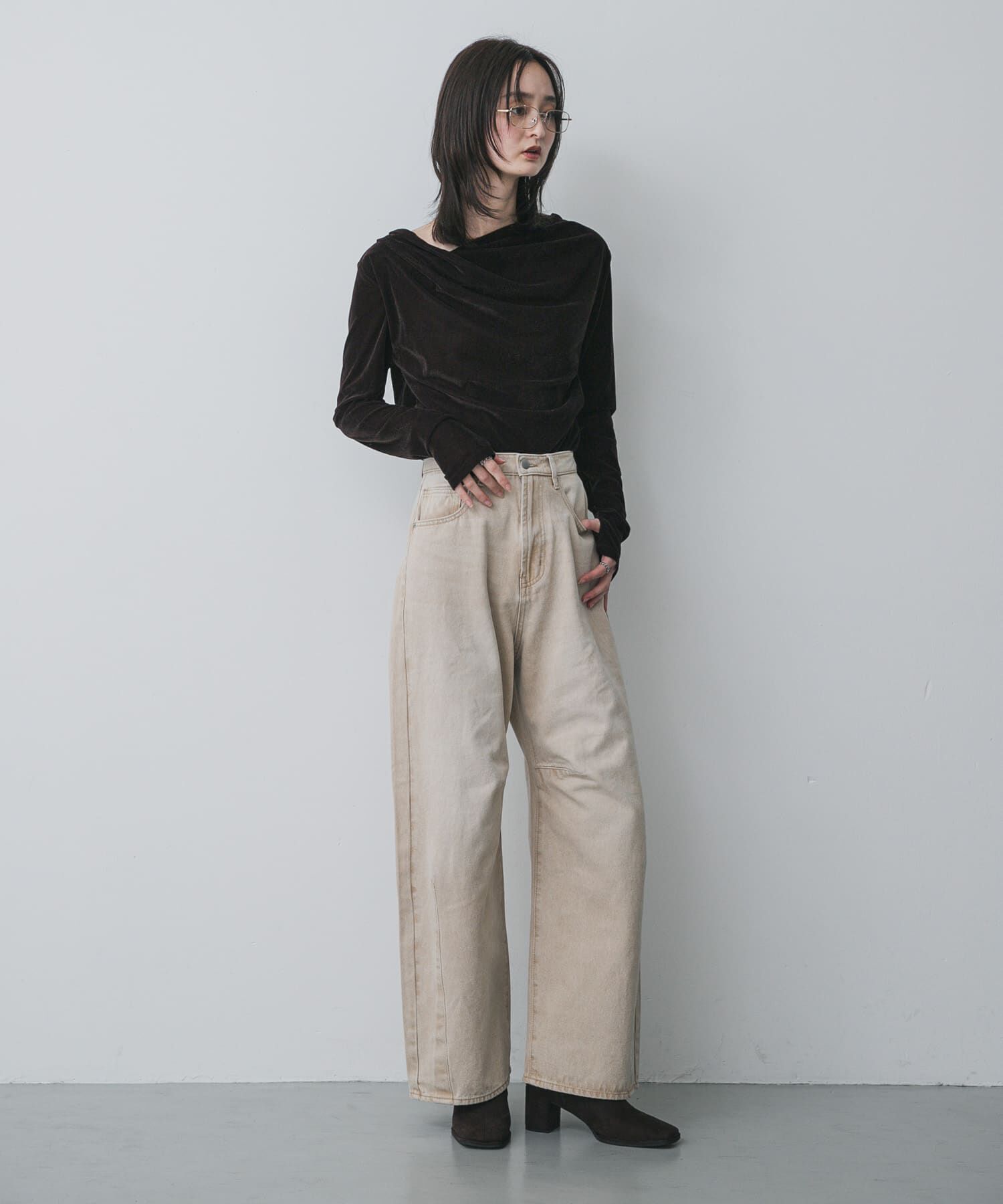 SENSE OF PLACE by URBAN RESEARCH「ベロアドレープトップ」|その他|