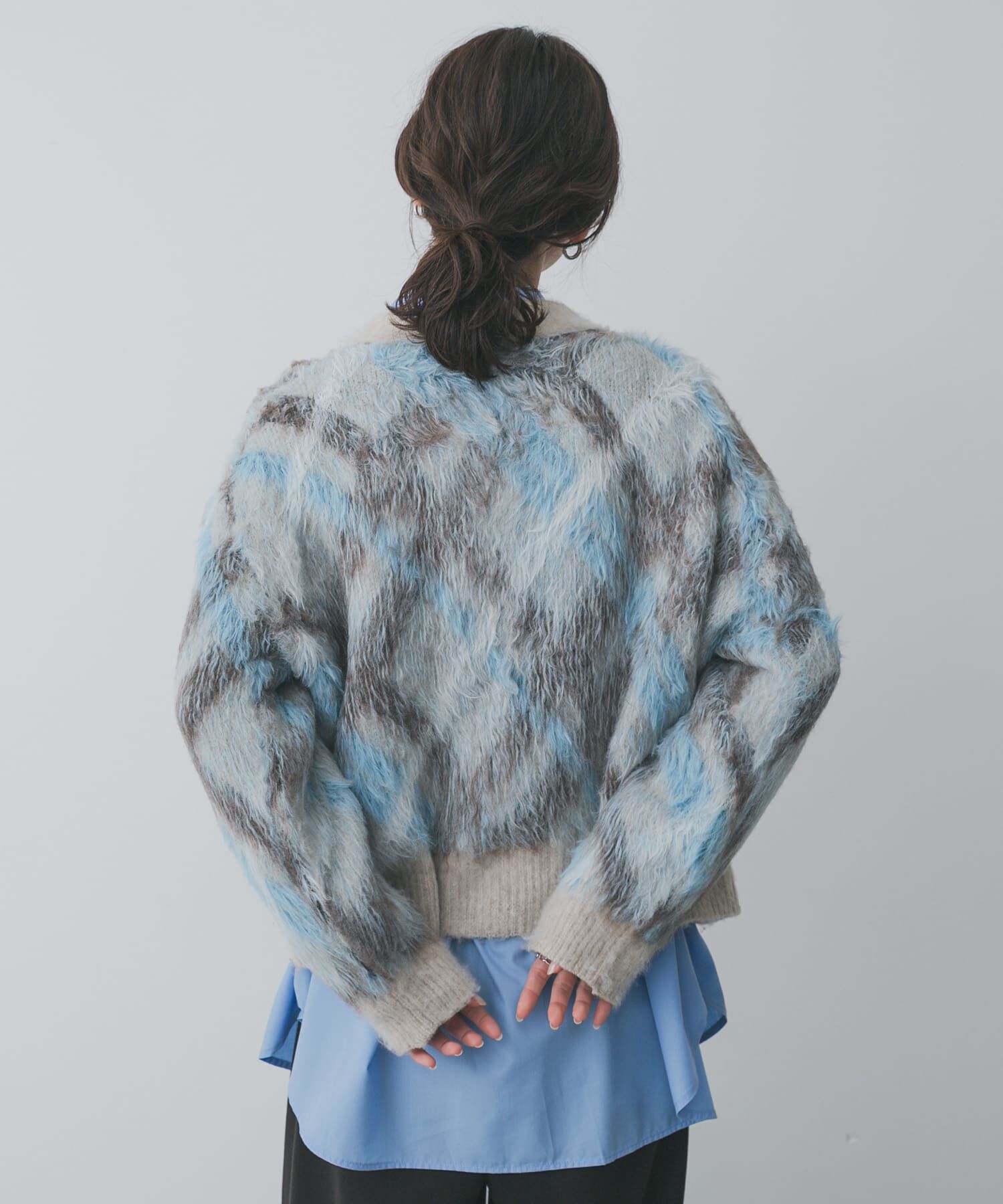 SENSE OF PLACE by URBAN RESEARCH「『洗濯可』エリツキチェックカーディガン」|カーディガン|