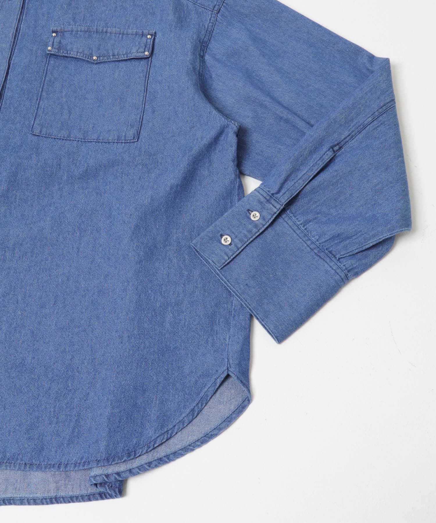 SENSE OF PLACE by URBAN RESEARCH「スタッズデニムシャツ」|シャツ・ブラウス|