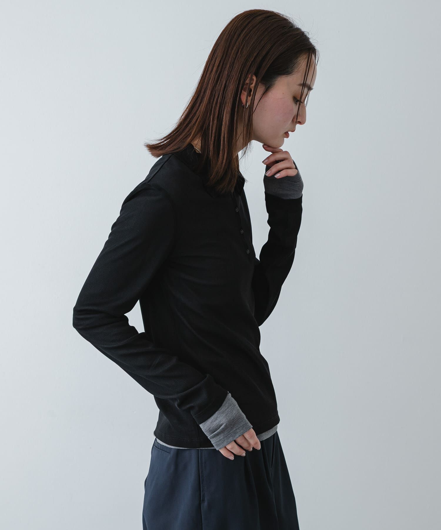 SENSE OF PLACE by URBAN RESEARCH「シアーレイヤードカットポロシャツ」|その他|