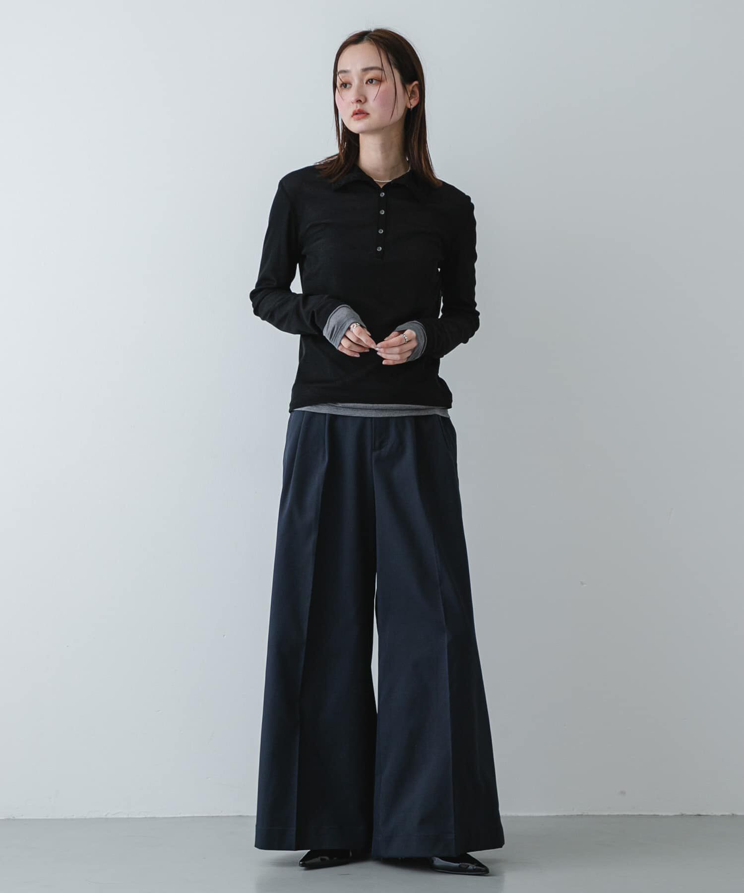 SENSE OF PLACE by URBAN RESEARCH「シアーレイヤードカットポロシャツ」|その他|