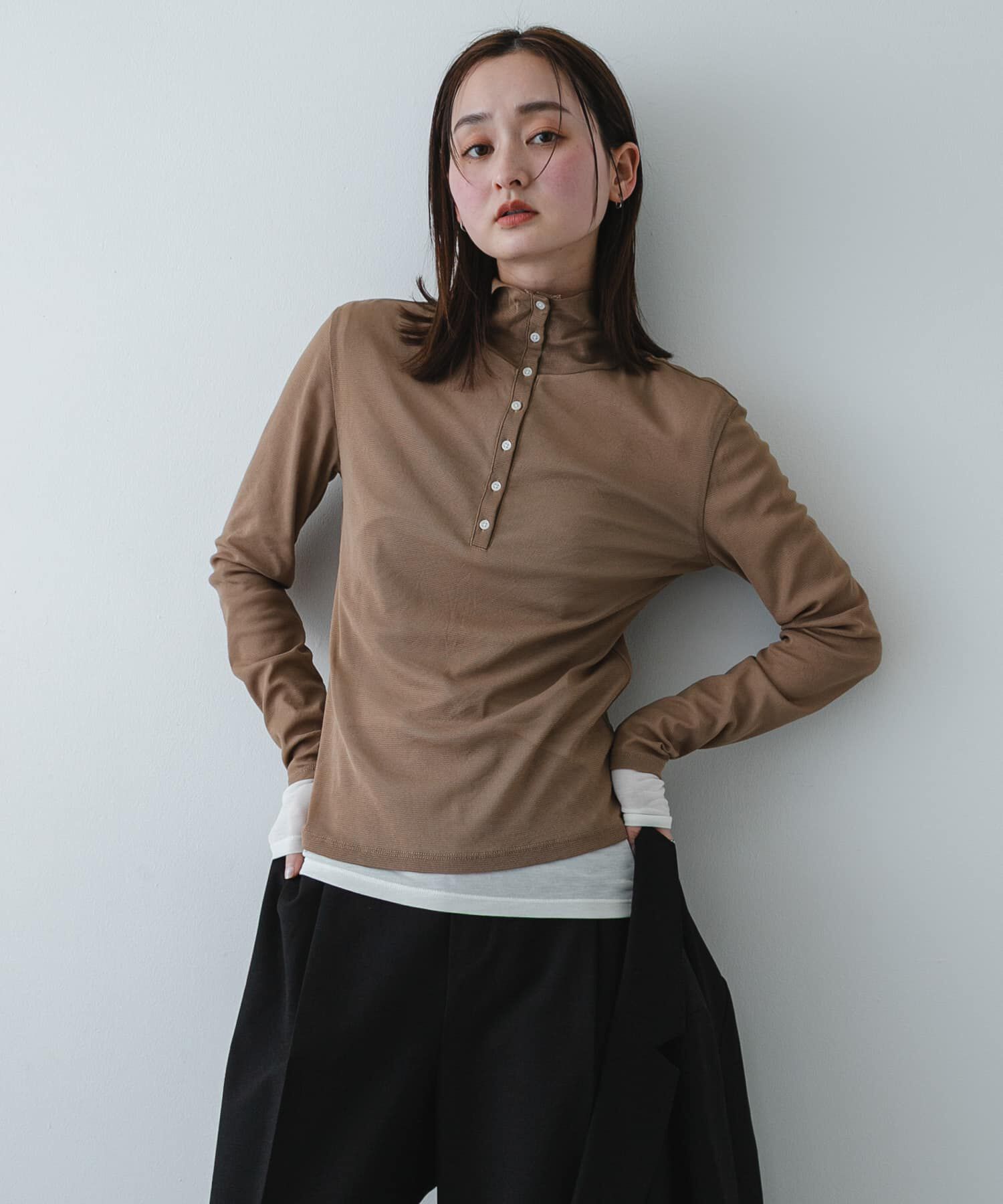 SENSE OF PLACE by URBAN RESEARCH「シアーレイヤードカットポロシャツ」|その他|