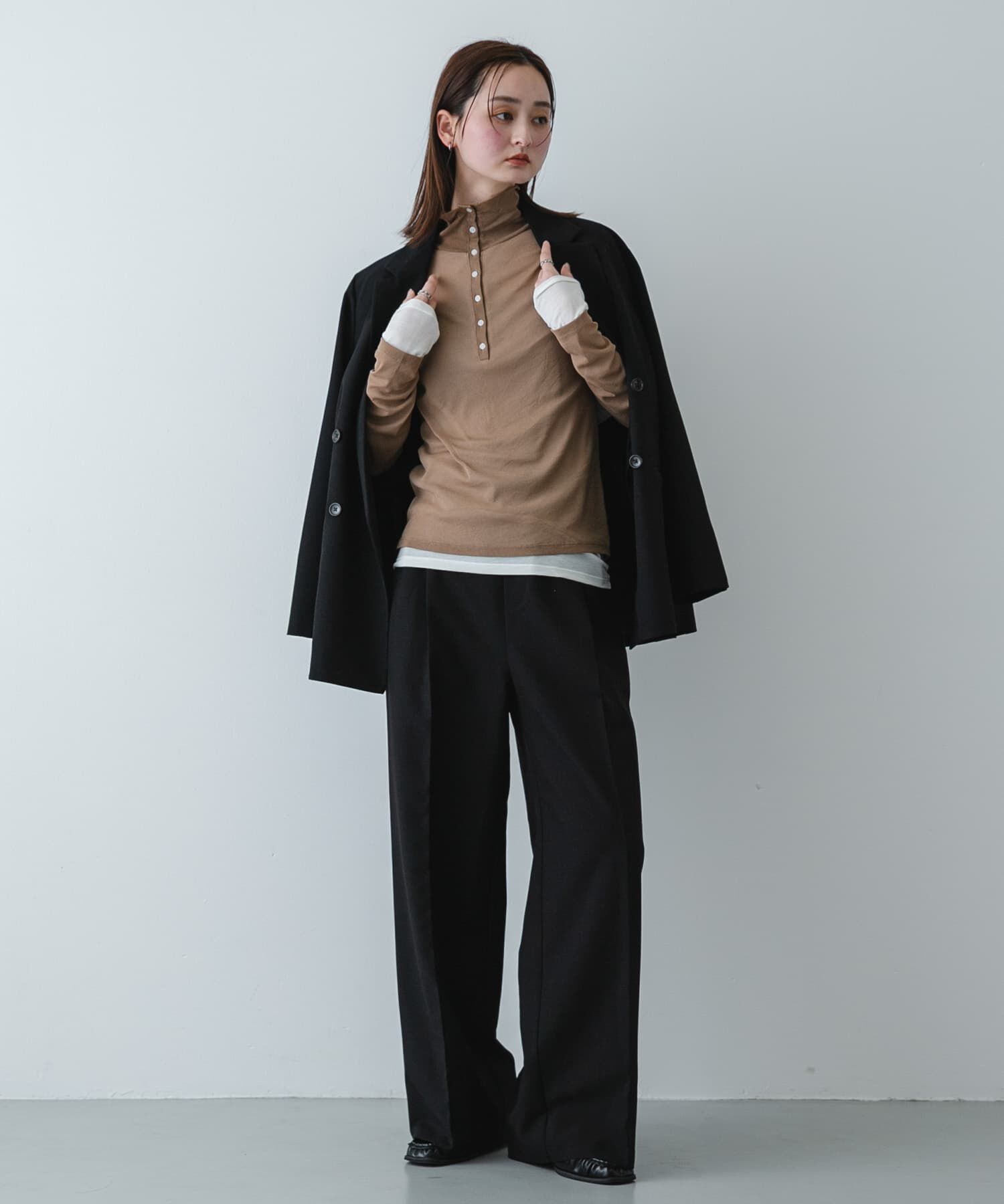 SENSE OF PLACE by URBAN RESEARCH「シアーレイヤードカットポロシャツ」|その他|