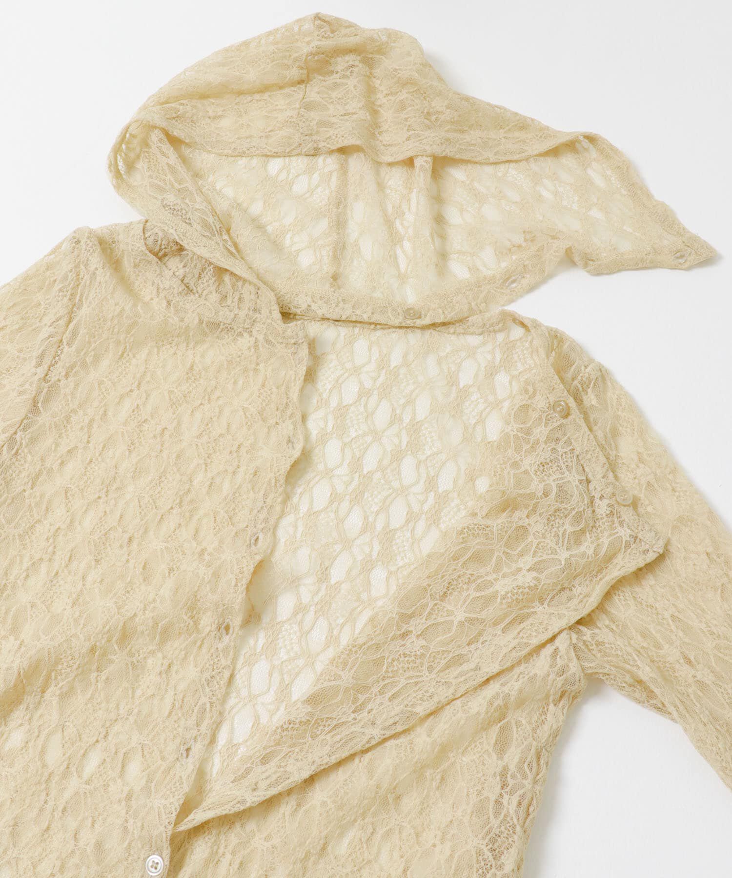 SENSE OF PLACE by URBAN RESEARCH「『洗濯可』フーディレースカットトップ」|その他|