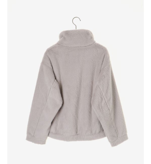  「ミンクタッチスタンドカラーファーブルゾン」|ブルゾン・スタジャン|