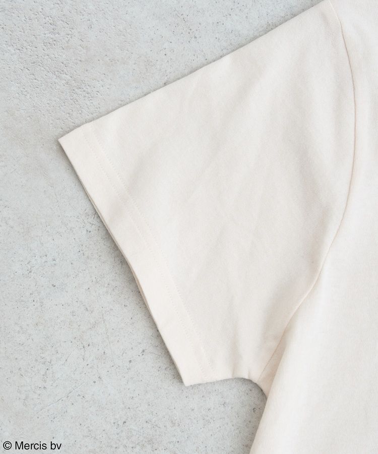 earth music&ecology「miffy/earth Rose ringer Tee」|Tシャツ・カットソー|