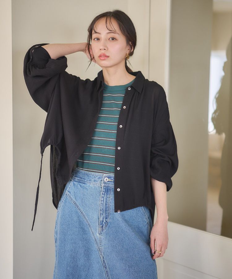 earth music&ecology「リブタンクトップ」|インナー|