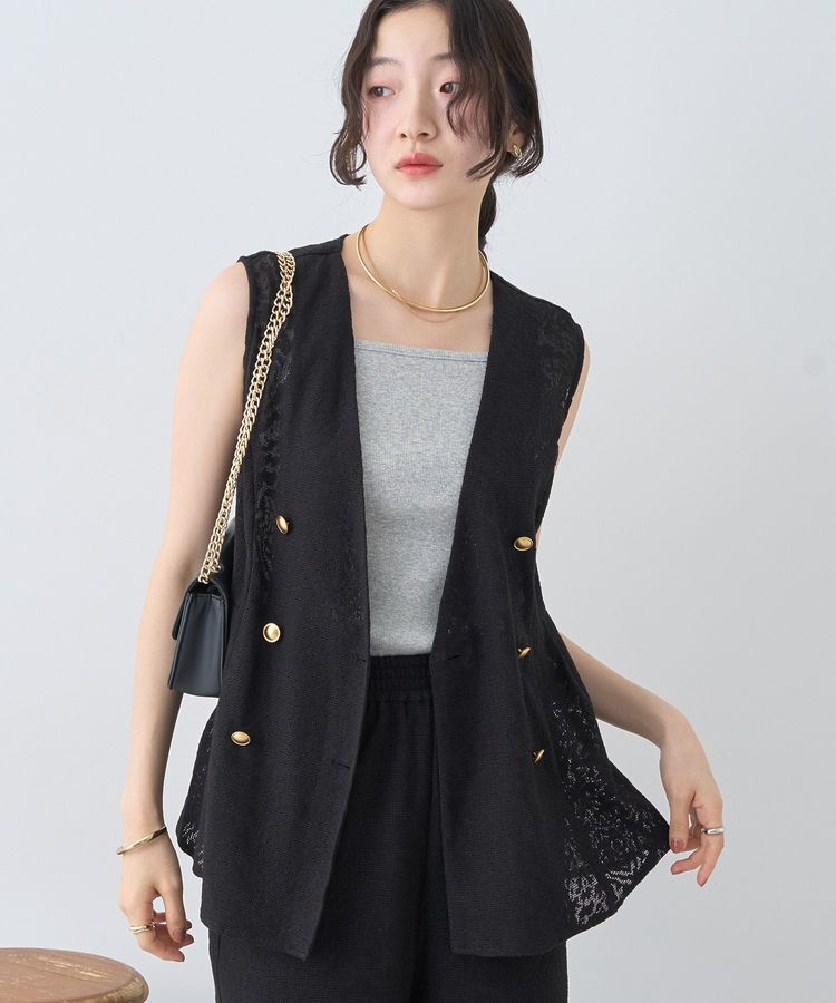 earth music&ecology「レースジレ」|ベスト・ジレ|