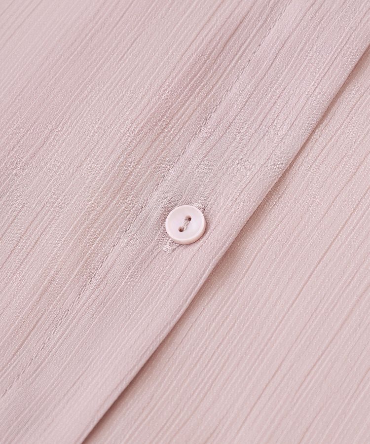 earth music&ecology「バルーンスリーブシアーシャツ」|シャツ・ブラウス|