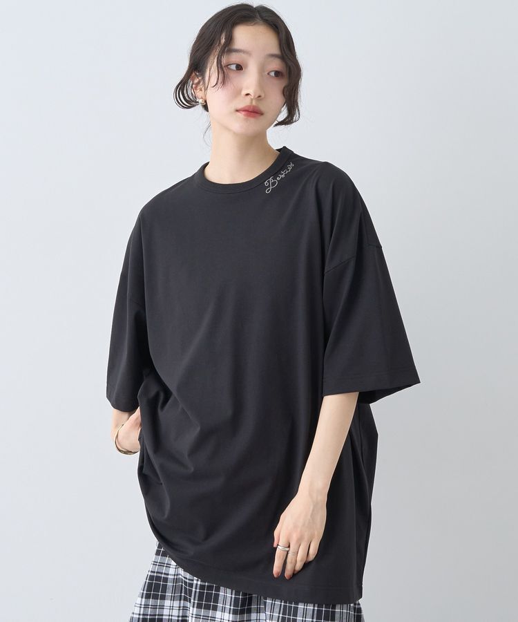 earth music&ecology「アソートグラフィックルーズTee」|Tシャツ・カットソー|Black