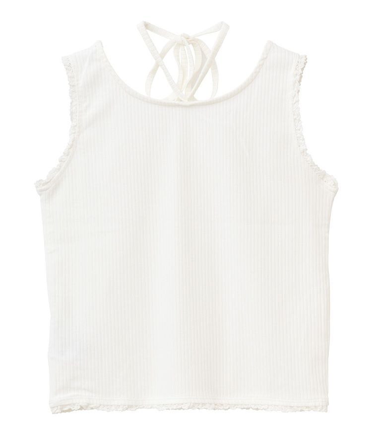 earth music&ecology「マルチwayネックホルターレースタンク」|インナー|