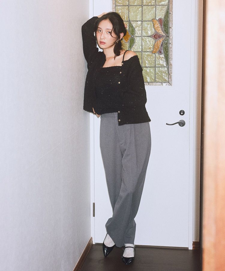 earth music&ecology「ウエストタブタックパンツ」|その他|