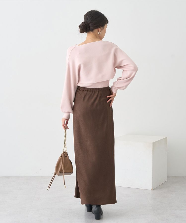 earth music&ecology「【WEB限定】リボンニットアンサンブル」|ニット・セーター|