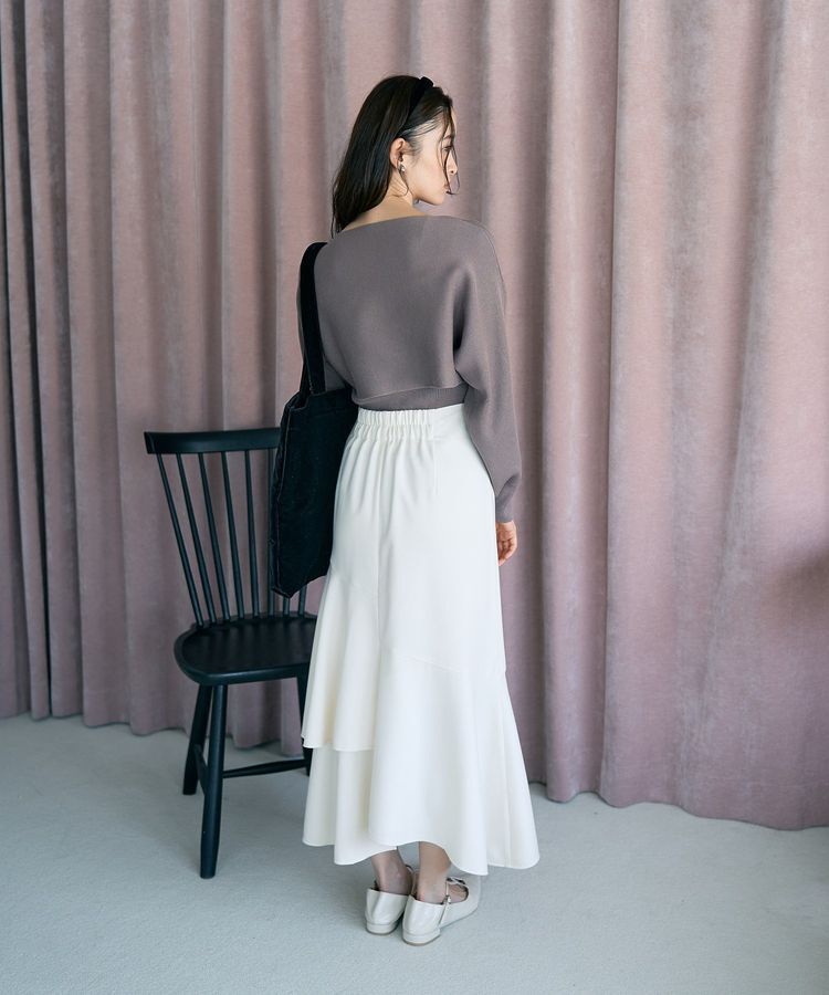 earth music&ecology「【WEB限定】リボンニットアンサンブル」|ニット・セーター|