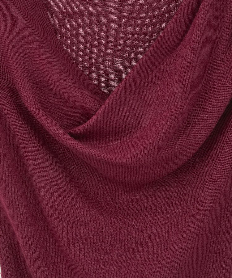 earth music&ecology「ドレープニットプルオーバー」|ニット・セーター|