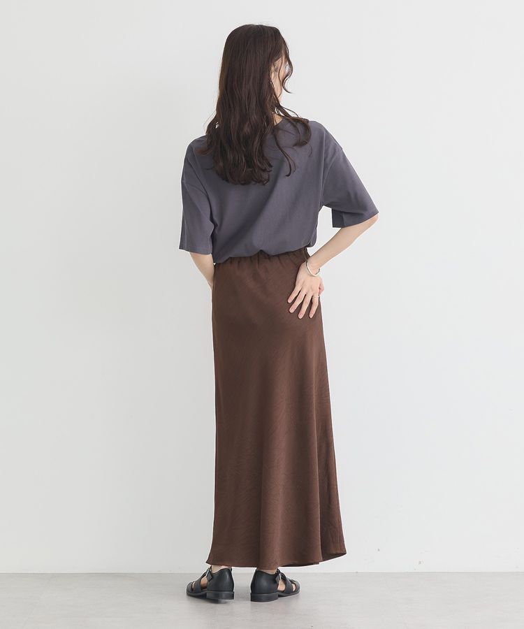 earth music&ecology「ストレッチサテンスカート」|スカート|