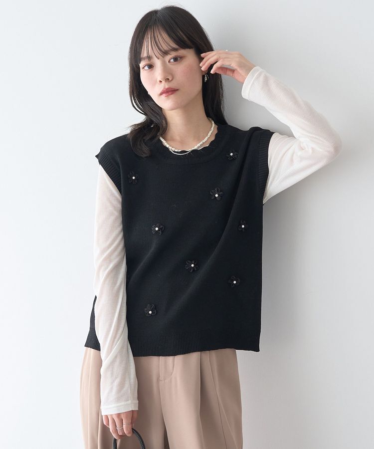 earth music&ecology「クルーネックシアーテレコプルオーバー」|Tシャツ・カットソー|