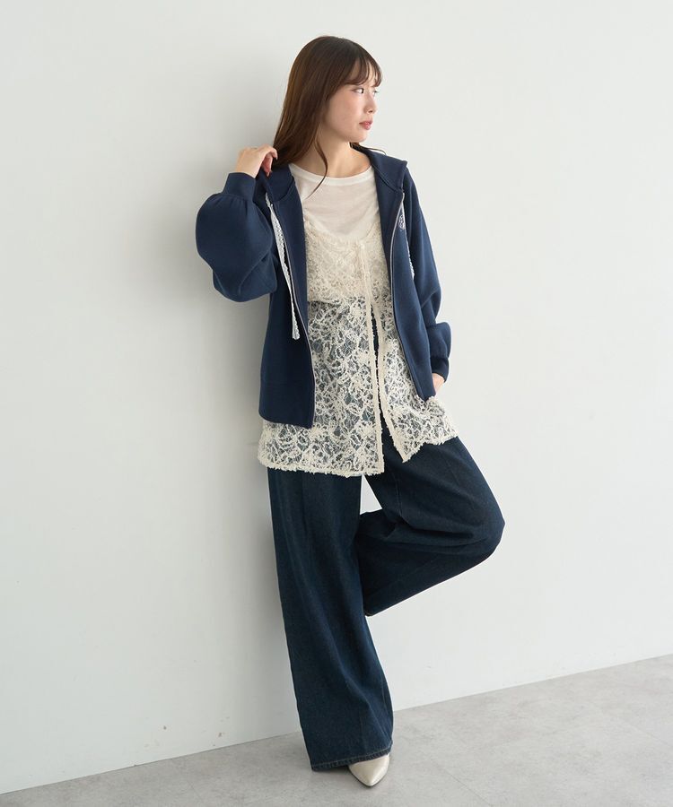 earth music&ecology「クルーネックシアーテレコプルオーバー」|Tシャツ・カットソー|