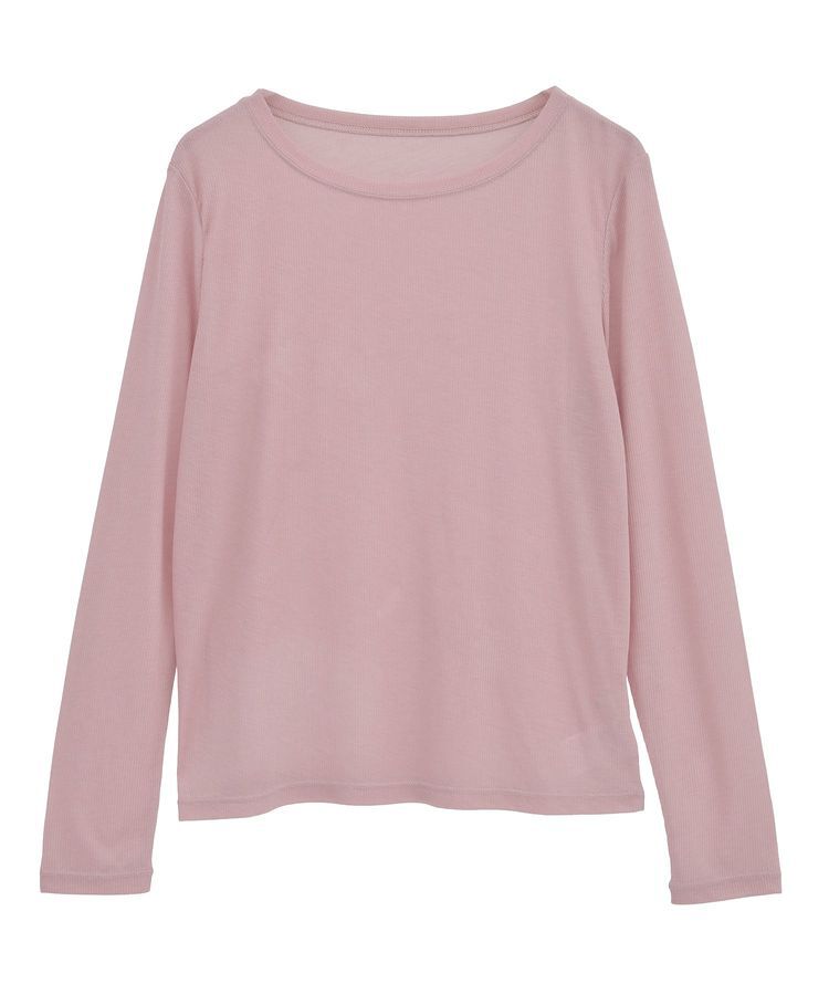 earth music&ecology「クルーネックシアーテレコプルオーバー」|Tシャツ・カットソー|