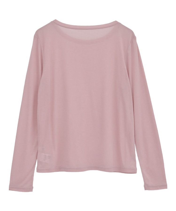 earth music&ecology「クルーネックシアーテレコプルオーバー」|Tシャツ・カットソー|