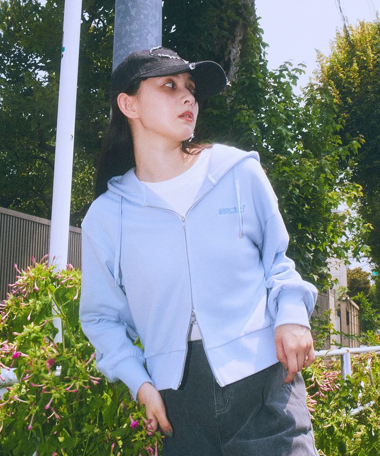 earth music&ecology「earth music&ecologyロゴZIPパーカー」|スウェット・ジャージ|