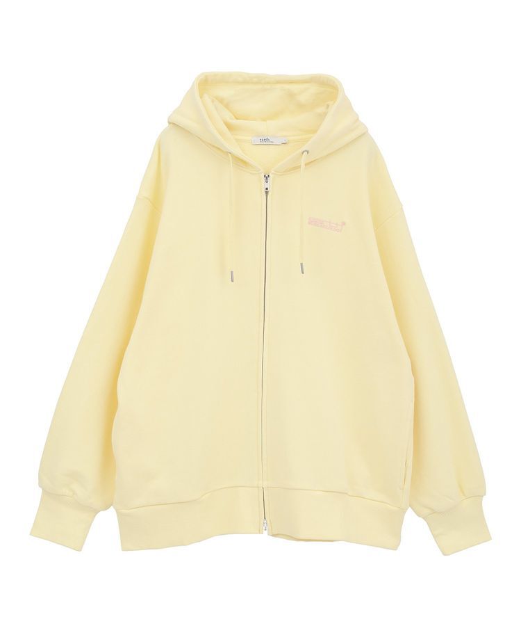 earth music&ecology「earth music&ecologyロゴZIPパーカー」|スウェット・ジャージ|Yellow