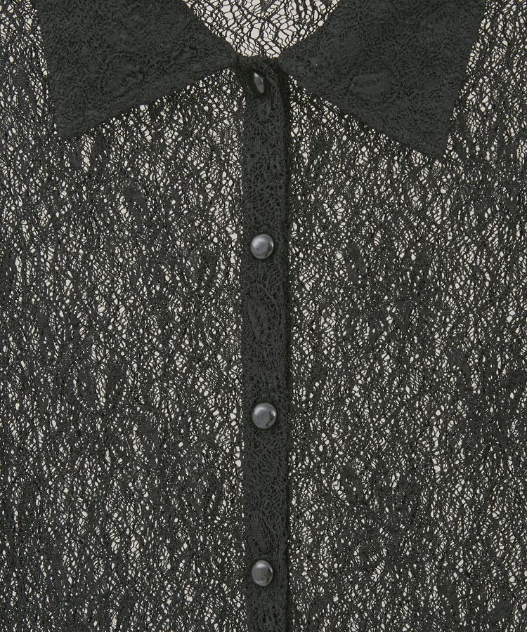 earth music&ecology「ストレッチレースシャツ」|シャツ・ブラウス|