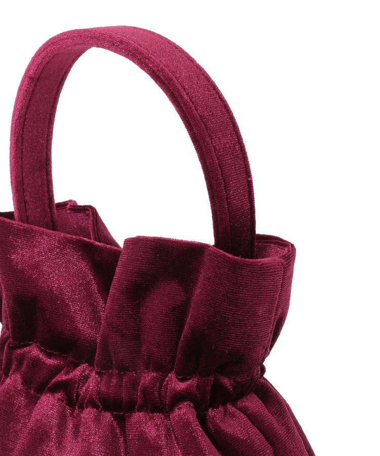 earth music&ecology「ベロアハンドルバッグ」|ショルダー・メッセンジャー|